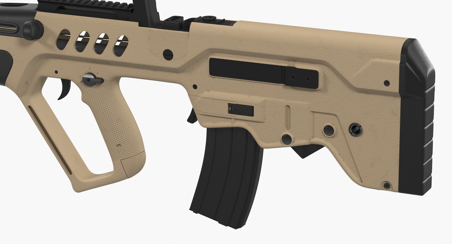 3D Israeli Bullpup Assault Rifle IWI Tavor TAR 21