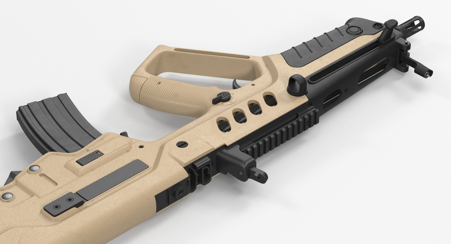 3D Israeli Bullpup Assault Rifle IWI Tavor TAR 21