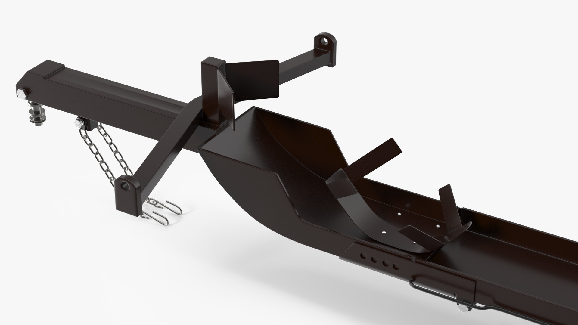 Stinger Folding Motorcycle Trailer 3D model