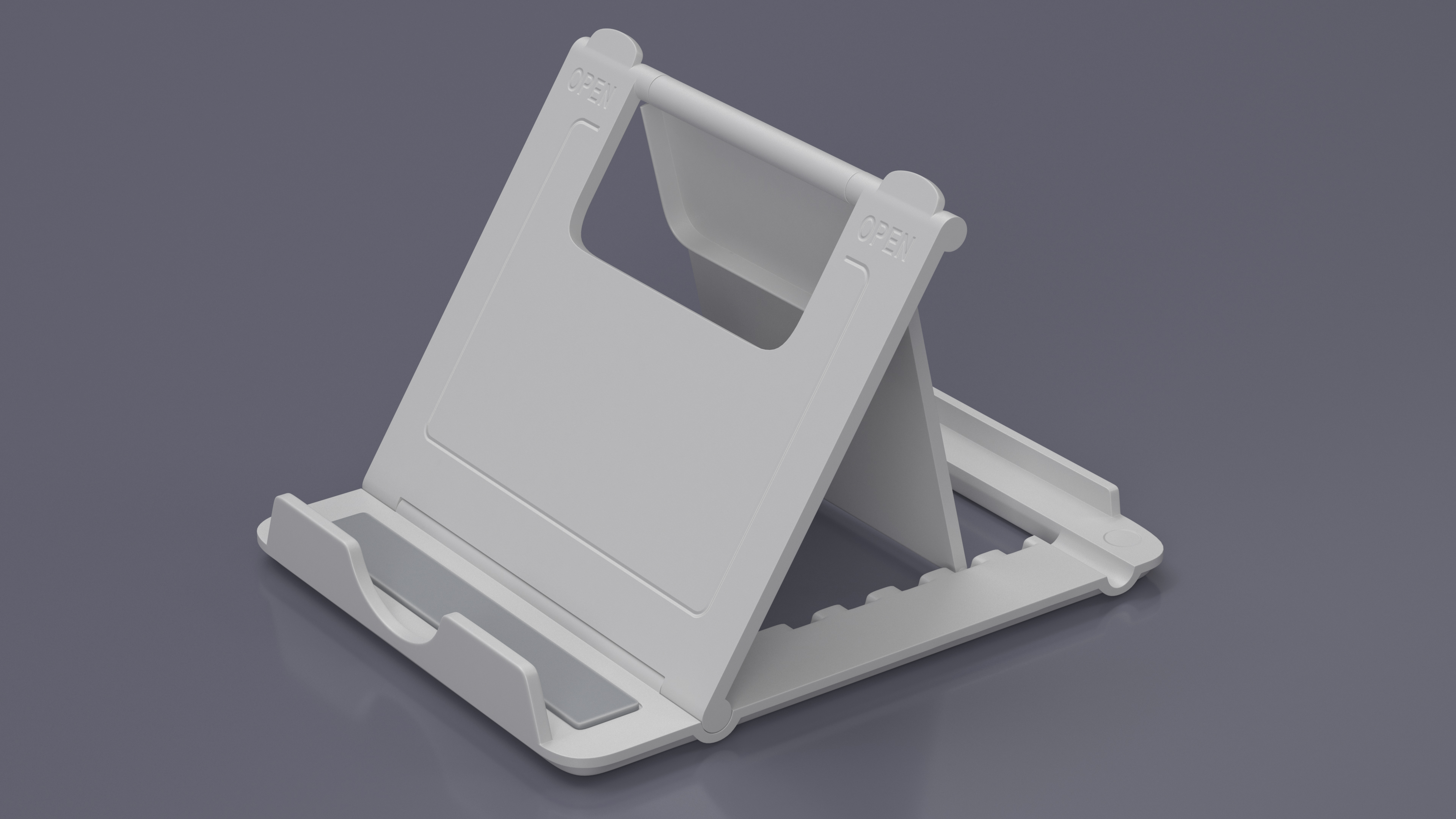 Universal Holder Stand For Phone Tablet Adjustable Rigged 3D