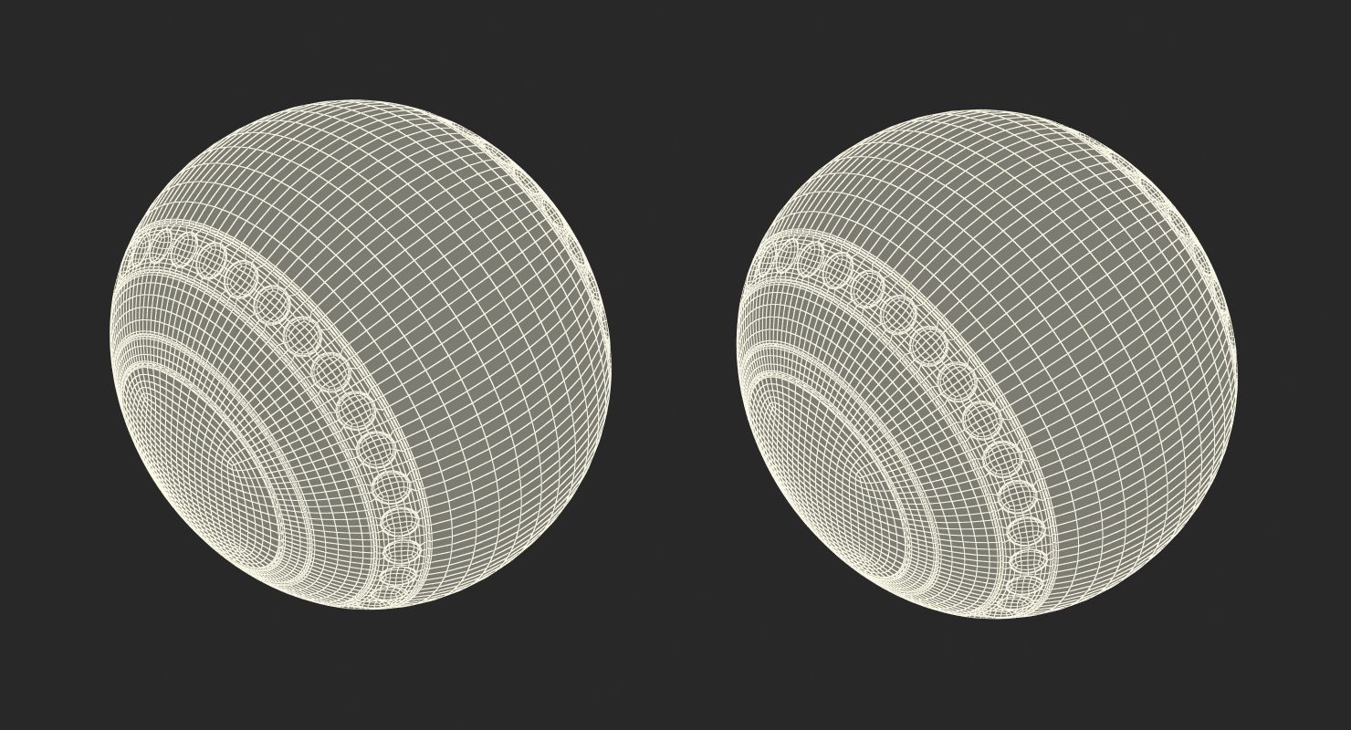 Gripped Lawn Bowl 3D