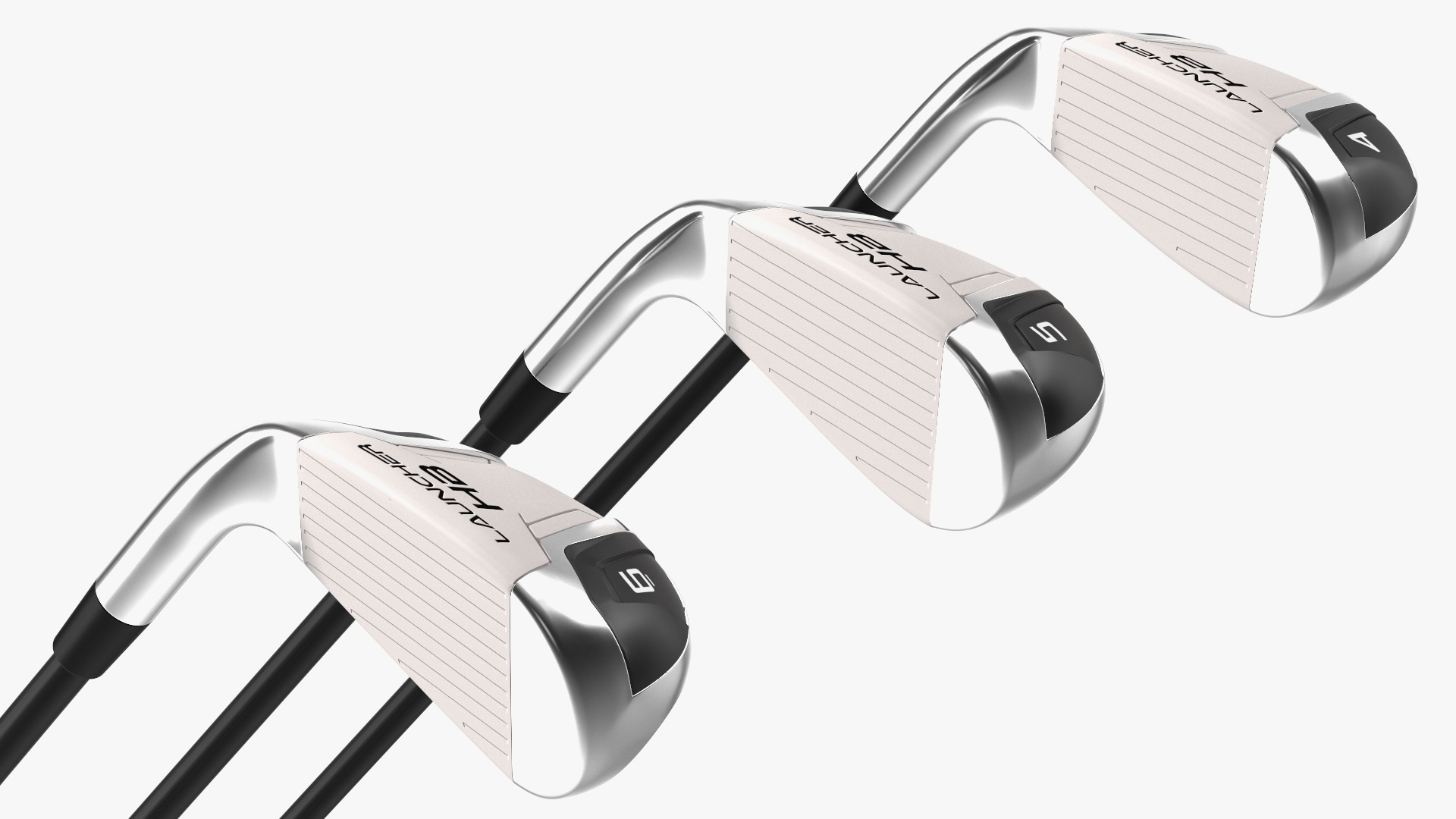 Cleveland Launcher HB Turbo Mid Irons 3D