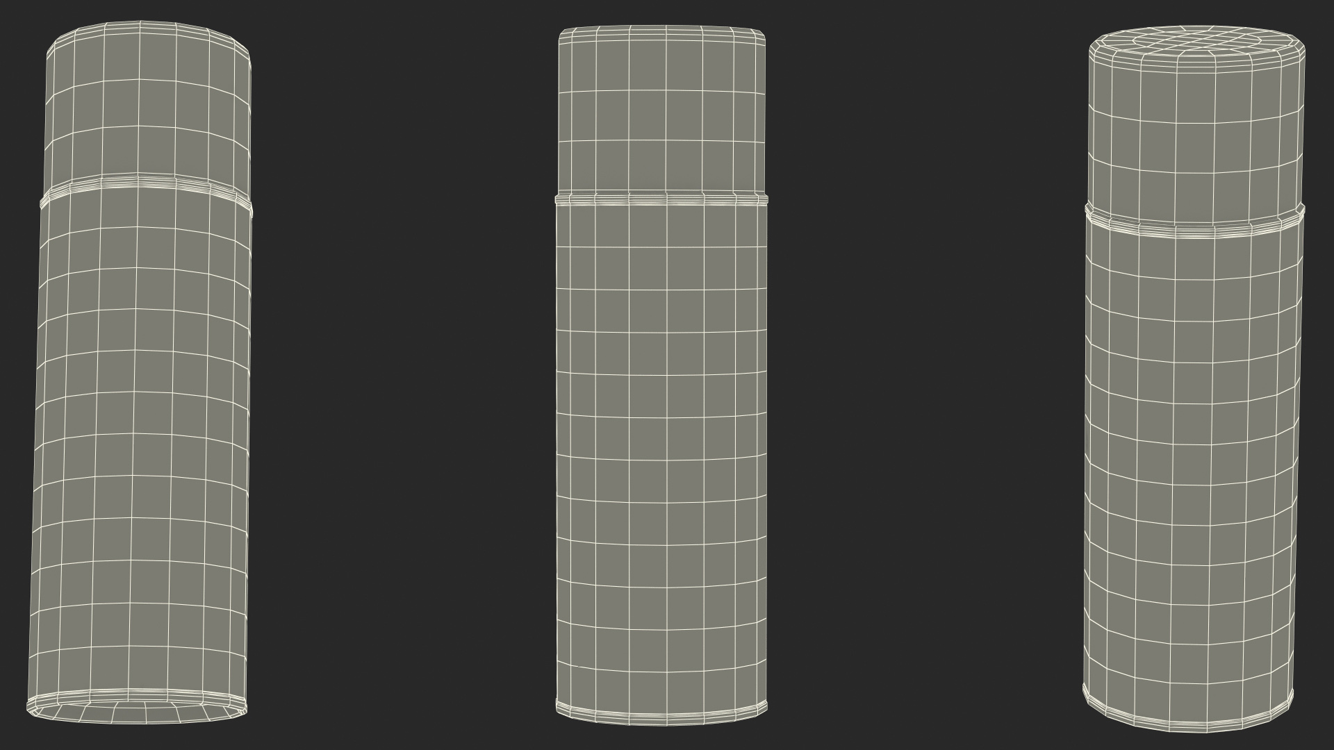 3D Aerosol Can Mockup Blue model