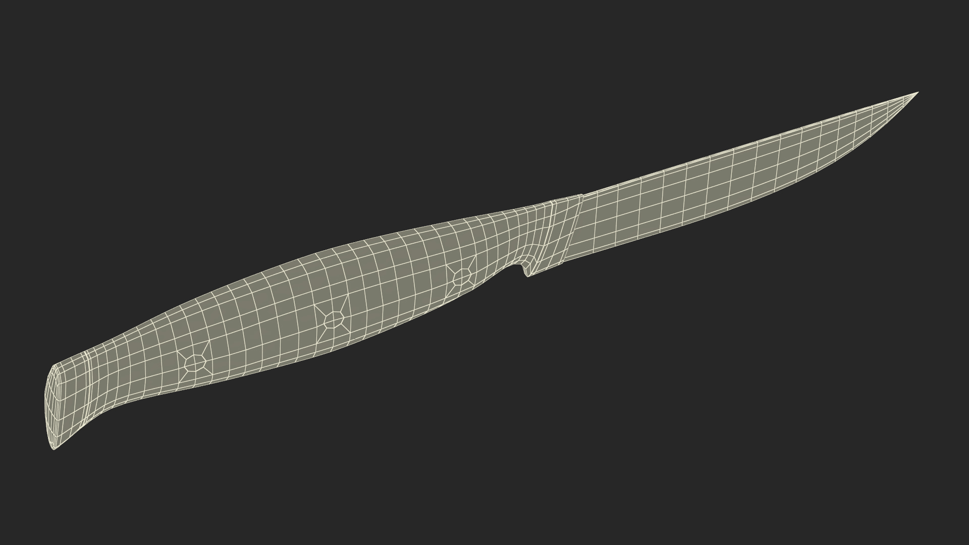 Classic Steak Knife 3D model