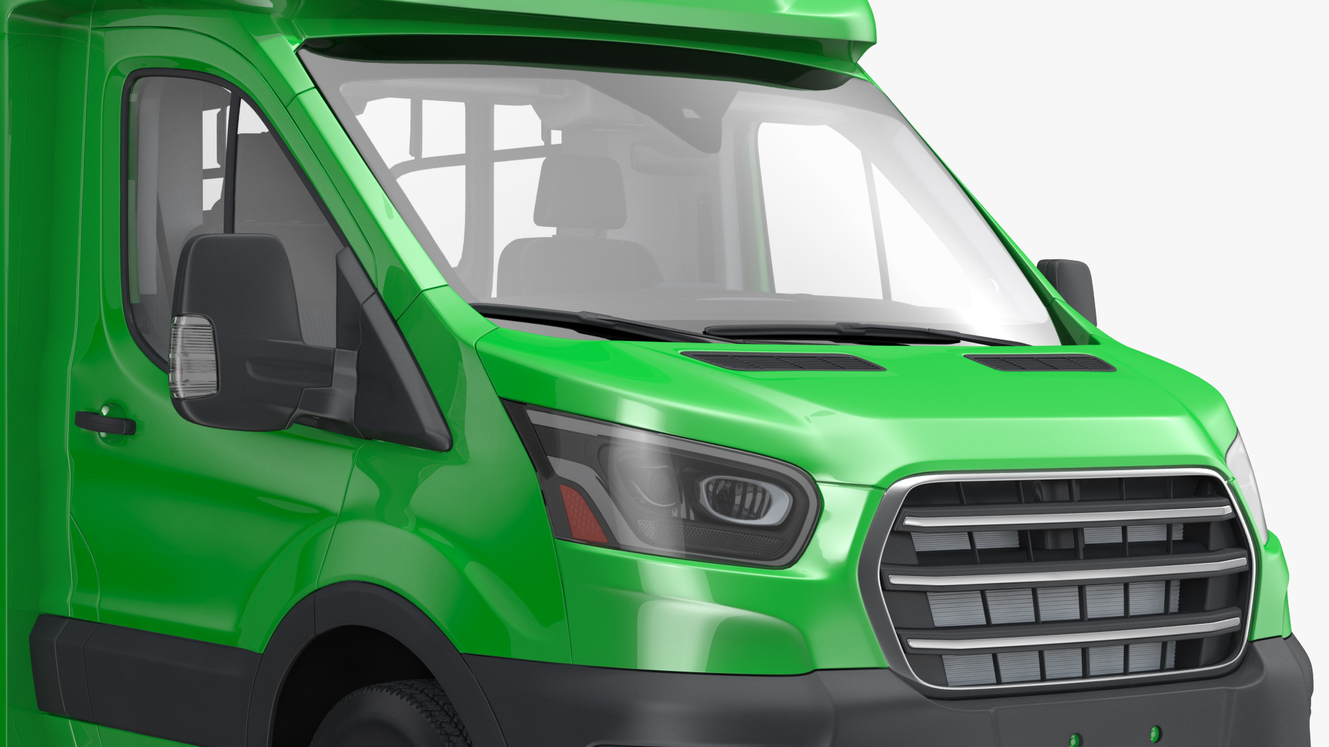 3D Passenger Shuttle Bus