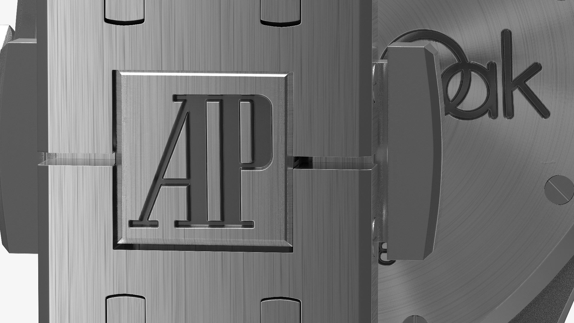 Audemars Piguet Royal Oak Silver-Toned White Gold Grande Tapisserie 3D