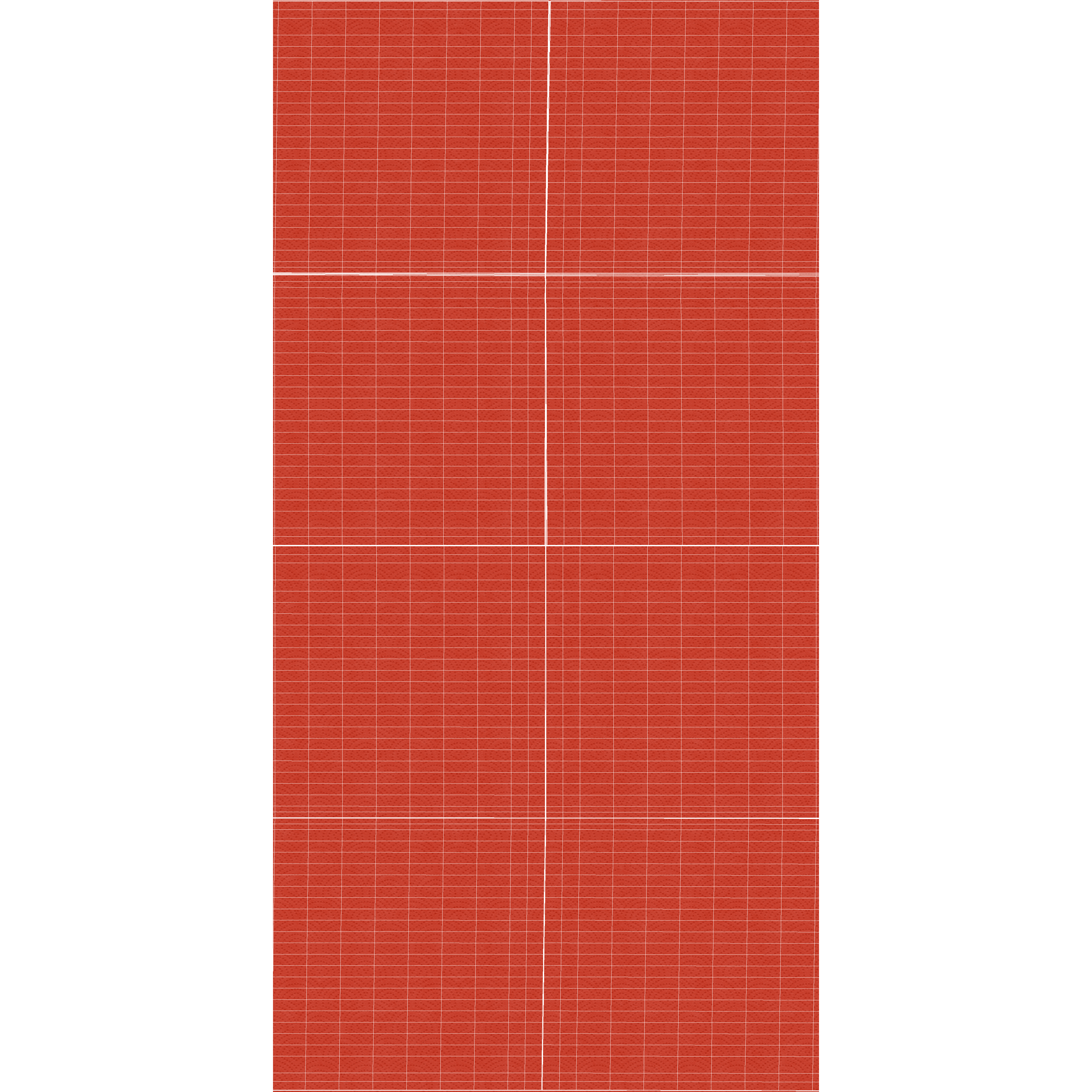 Red Paper Napkins 3D