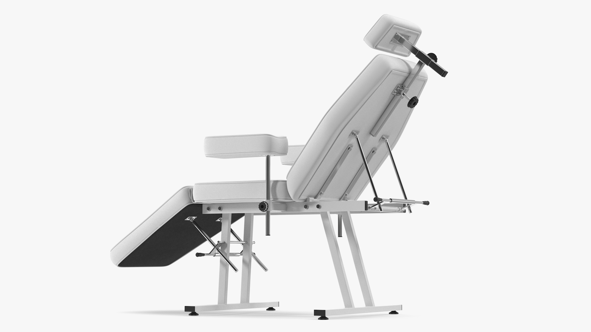 Hospital Examination Couch White 3D