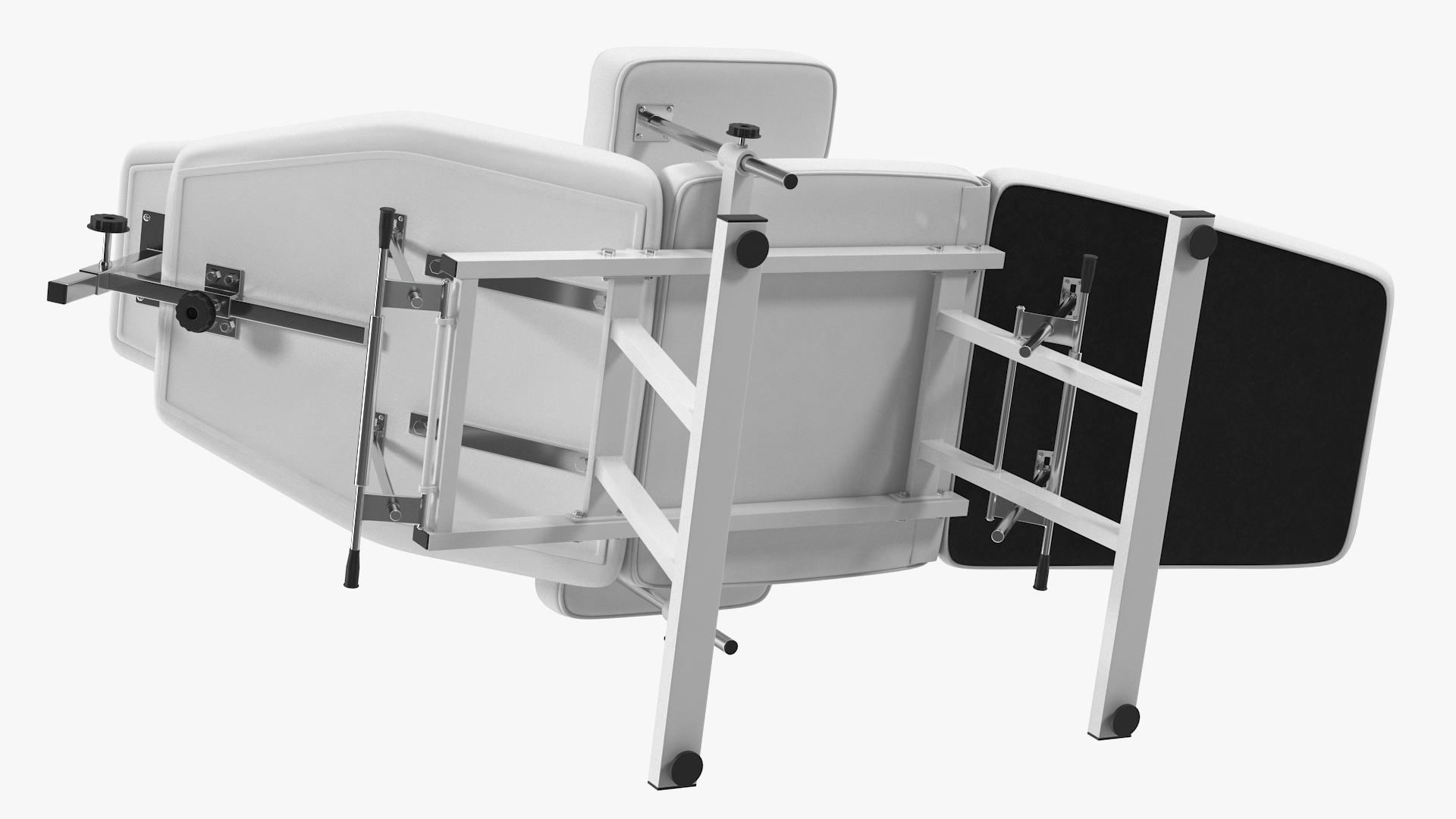 Hospital Examination Couch White 3D