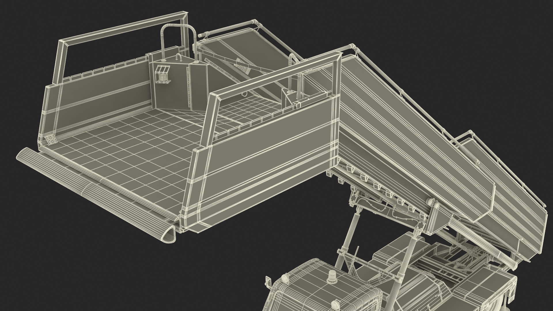 3D Airbus Delta with Passenger Boarding Stairs Car Rigged for Cinema 4D model