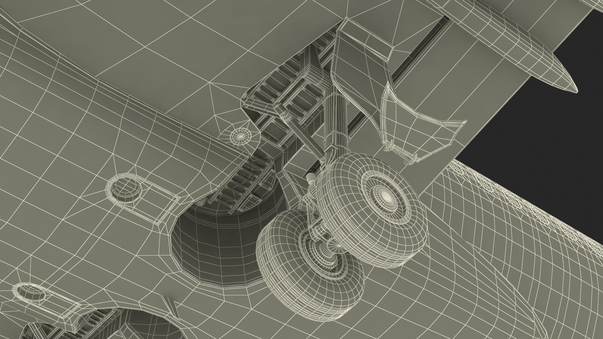 3D Airbus Delta with Passenger Boarding Stairs Car Rigged for Cinema 4D model