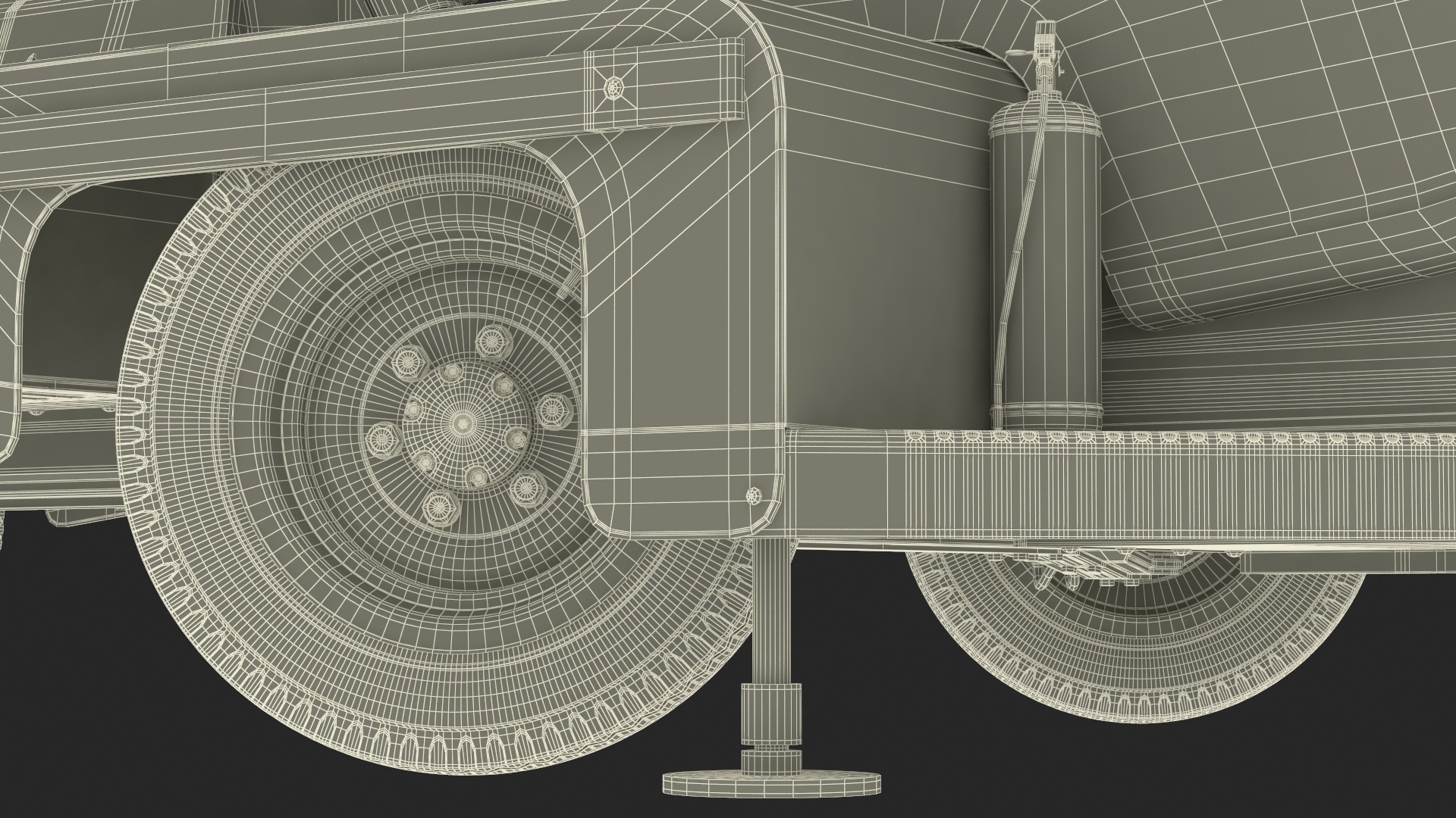 3D Airbus Delta with Passenger Boarding Stairs Car Rigged for Cinema 4D model