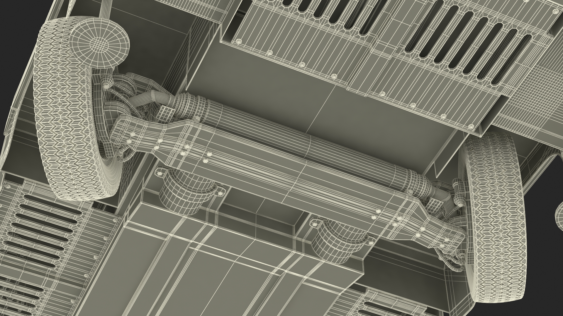 3D Airbus Delta with Passenger Boarding Stairs Car Rigged for Cinema 4D model