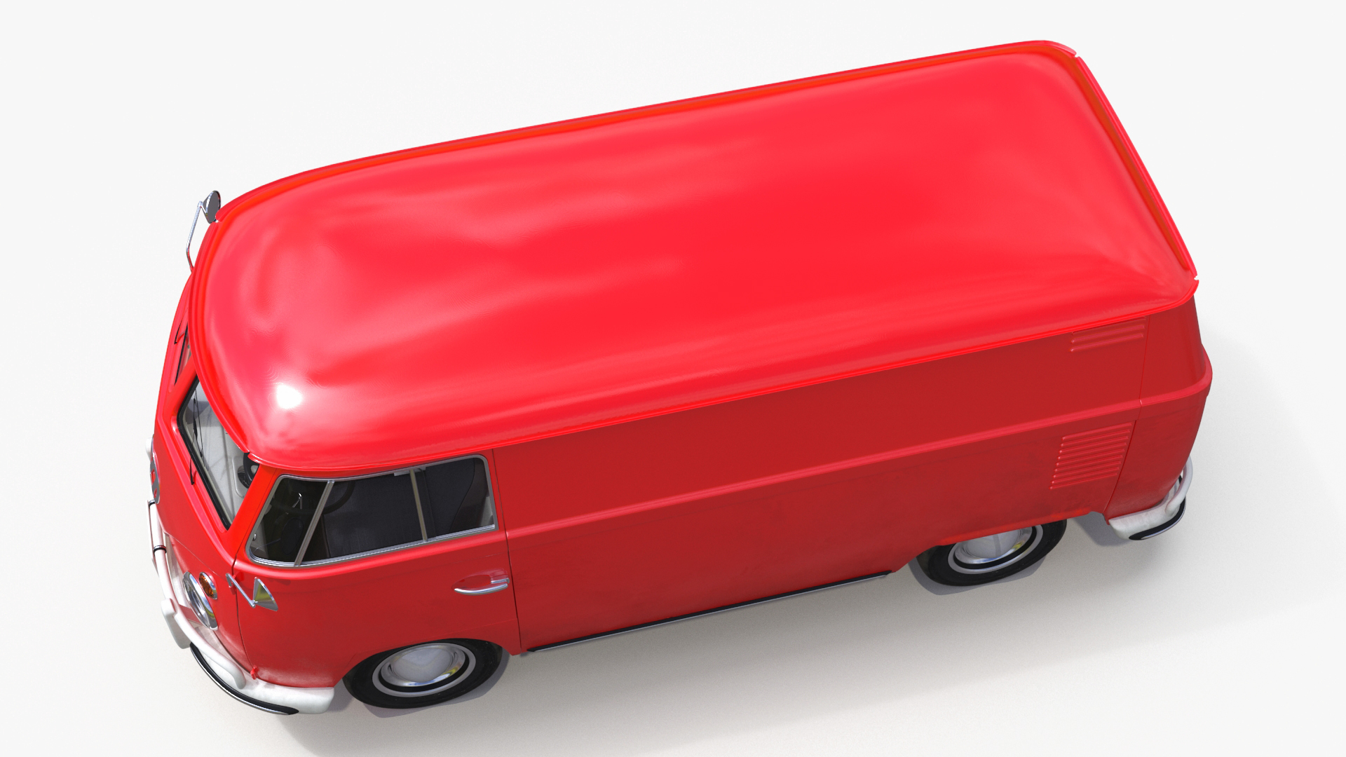 Classic Volkswagen Type 2 Van 3D model