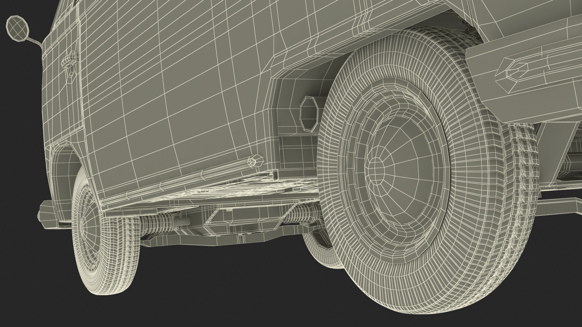 Classic Volkswagen Type 2 Van 3D model