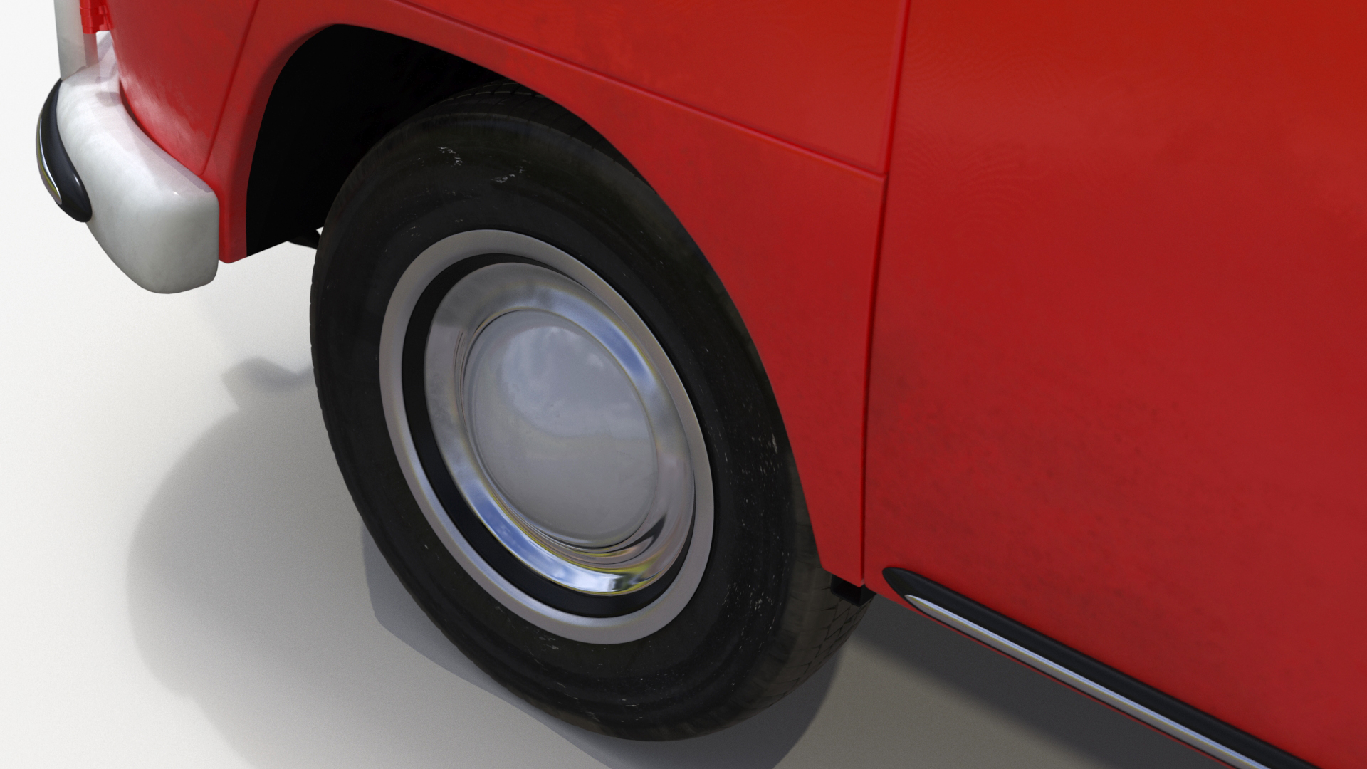 Classic Volkswagen Type 2 Van 3D model