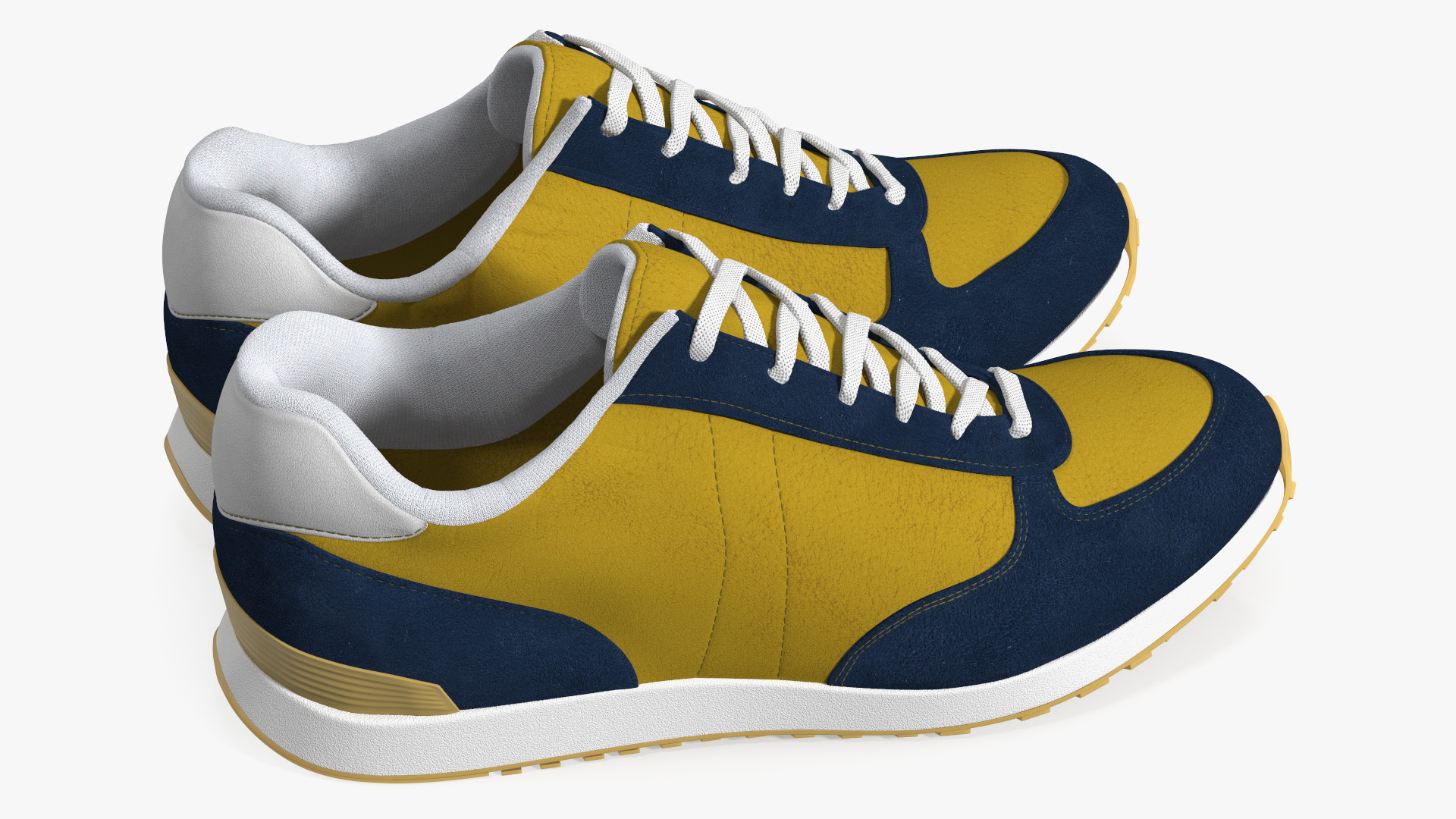 3D model Classic Running Shoes Fur
