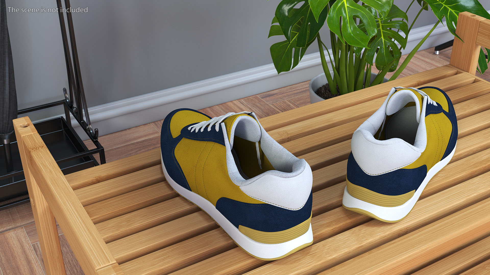 3D model Classic Running Shoes Fur