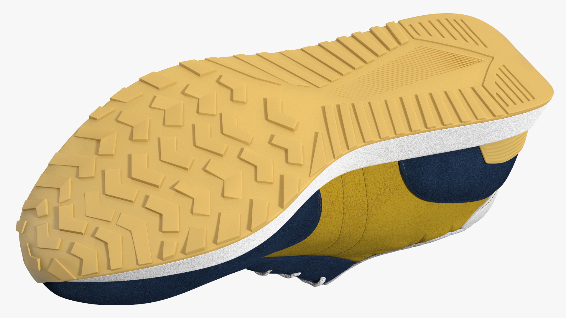 3D model Classic Running Shoes Fur