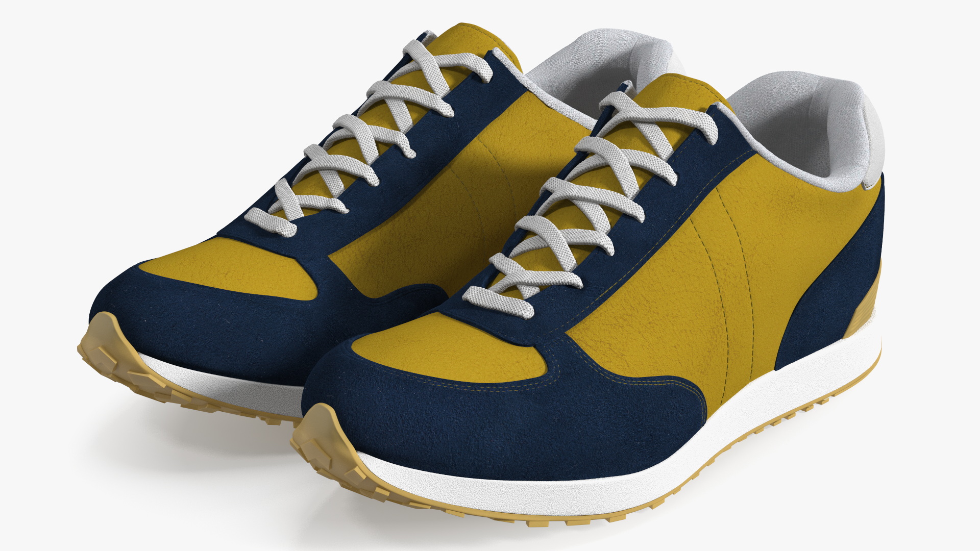 3D model Classic Running Shoes Fur
