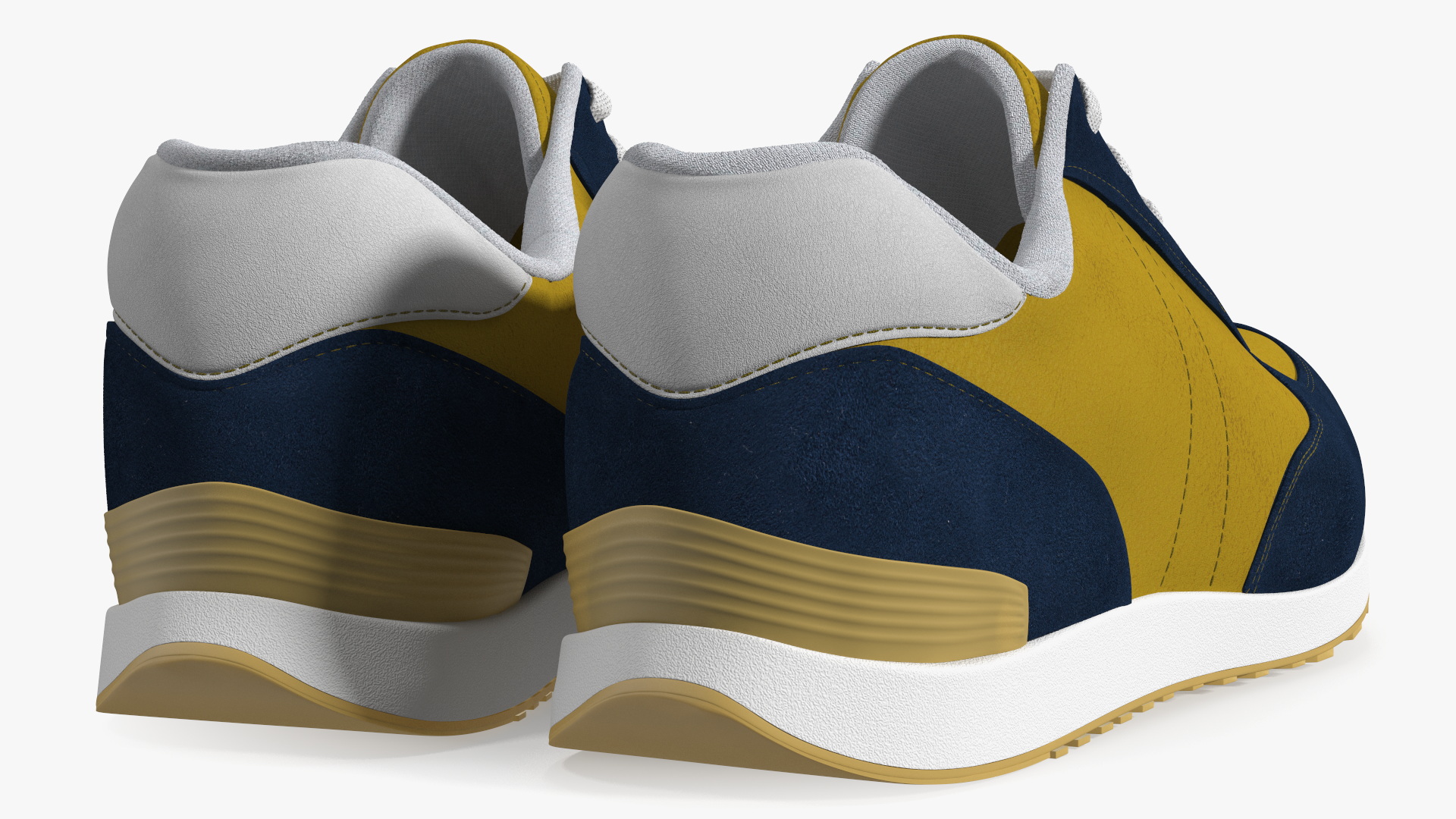 3D model Classic Running Shoes Fur
