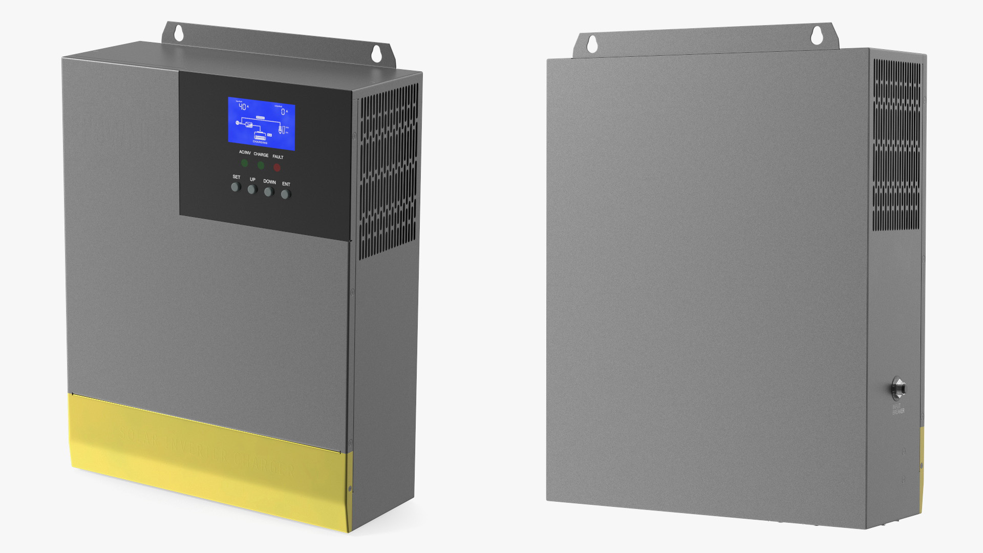Solar Inverter Charger 3D