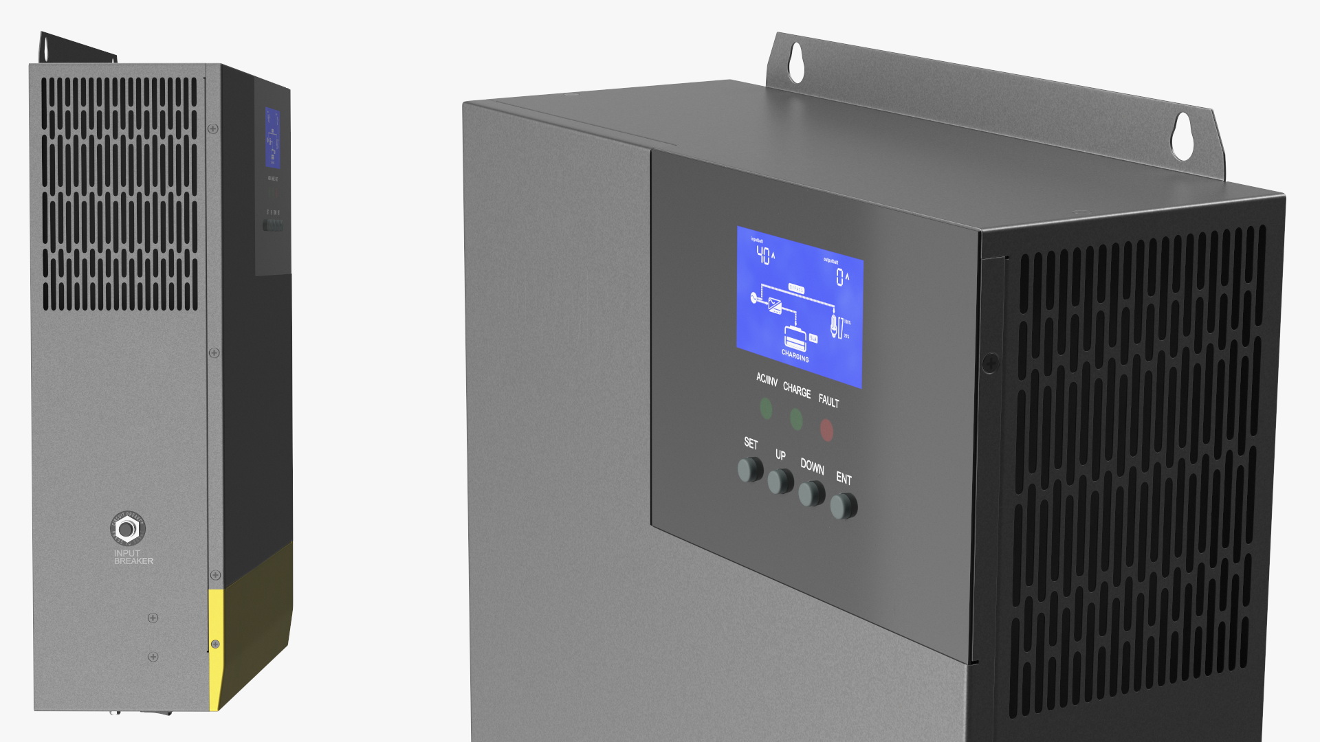 Solar Inverter Charger 3D
