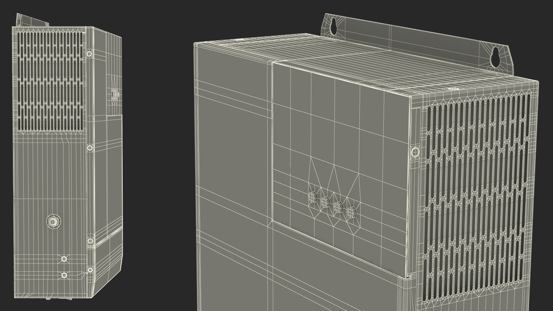 Solar Inverter Charger 3D