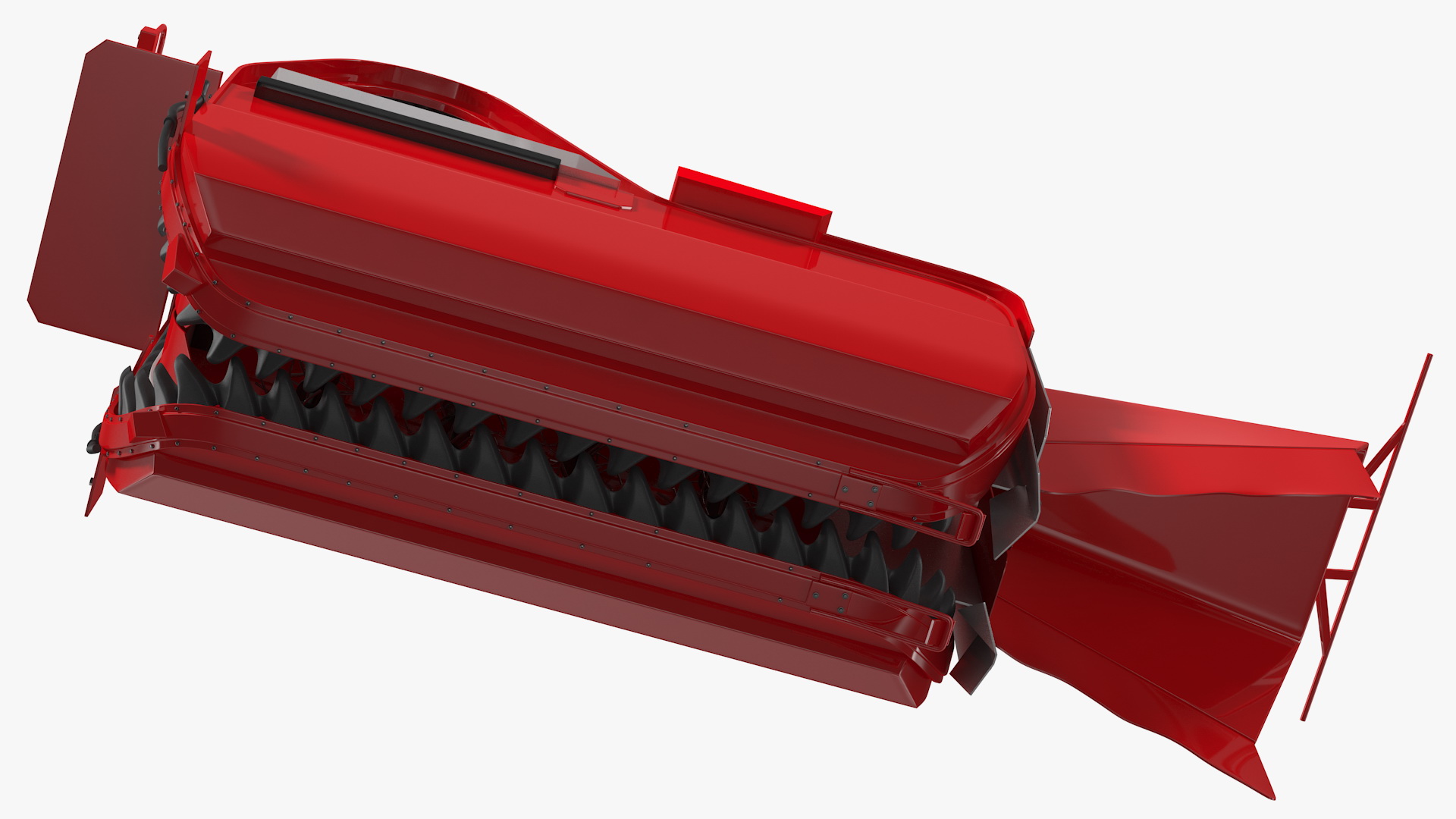 3D Olive Harvester Machine model