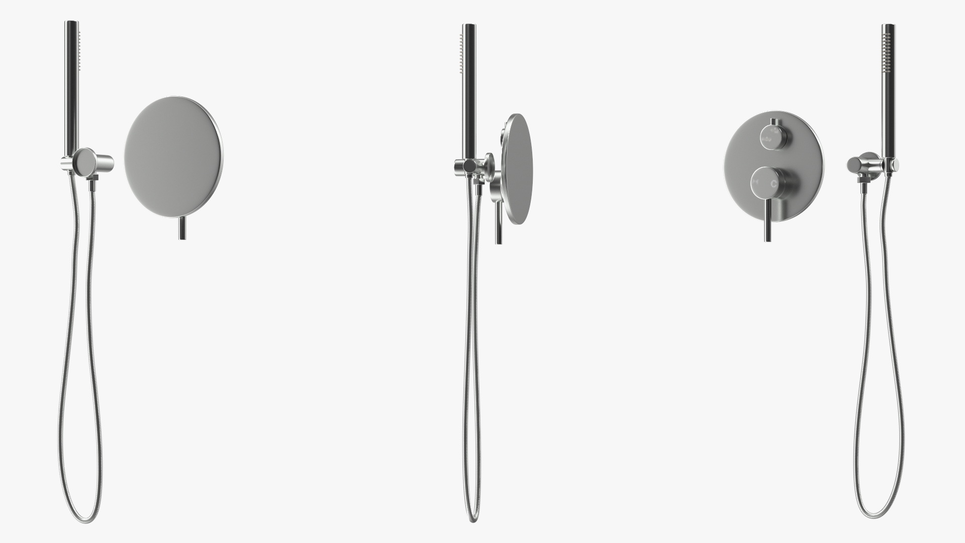 3D Rectangle Shower Enclosure with Sliding Door Silver