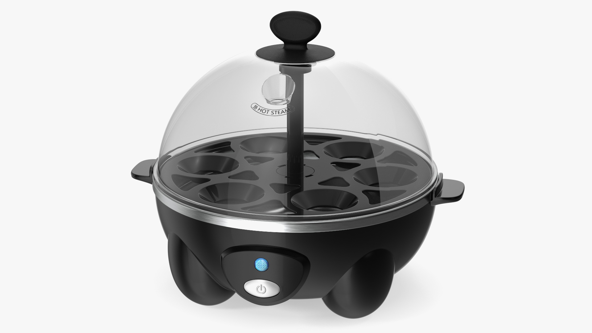 3D Black Egg Cooker