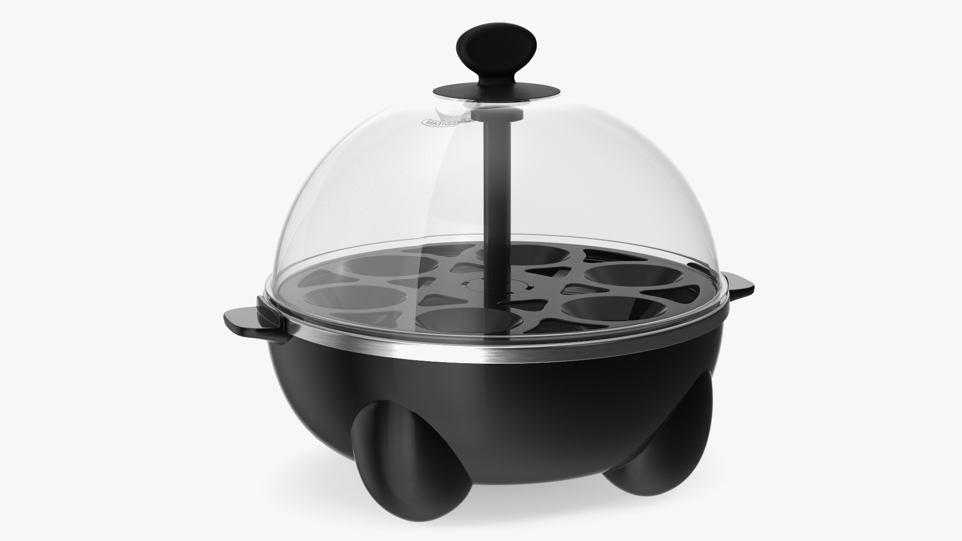 3D Black Egg Cooker
