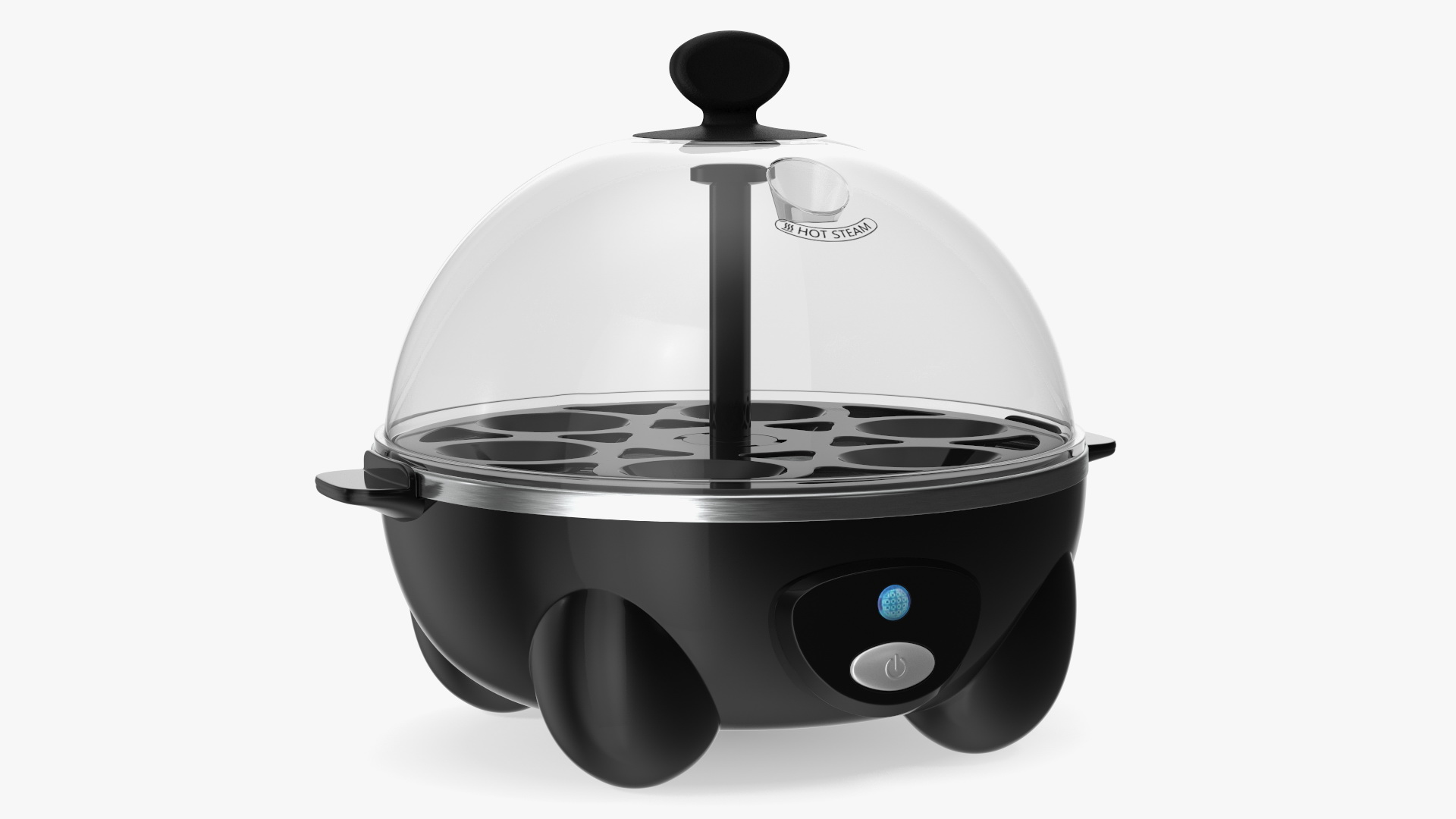 3D Black Egg Cooker