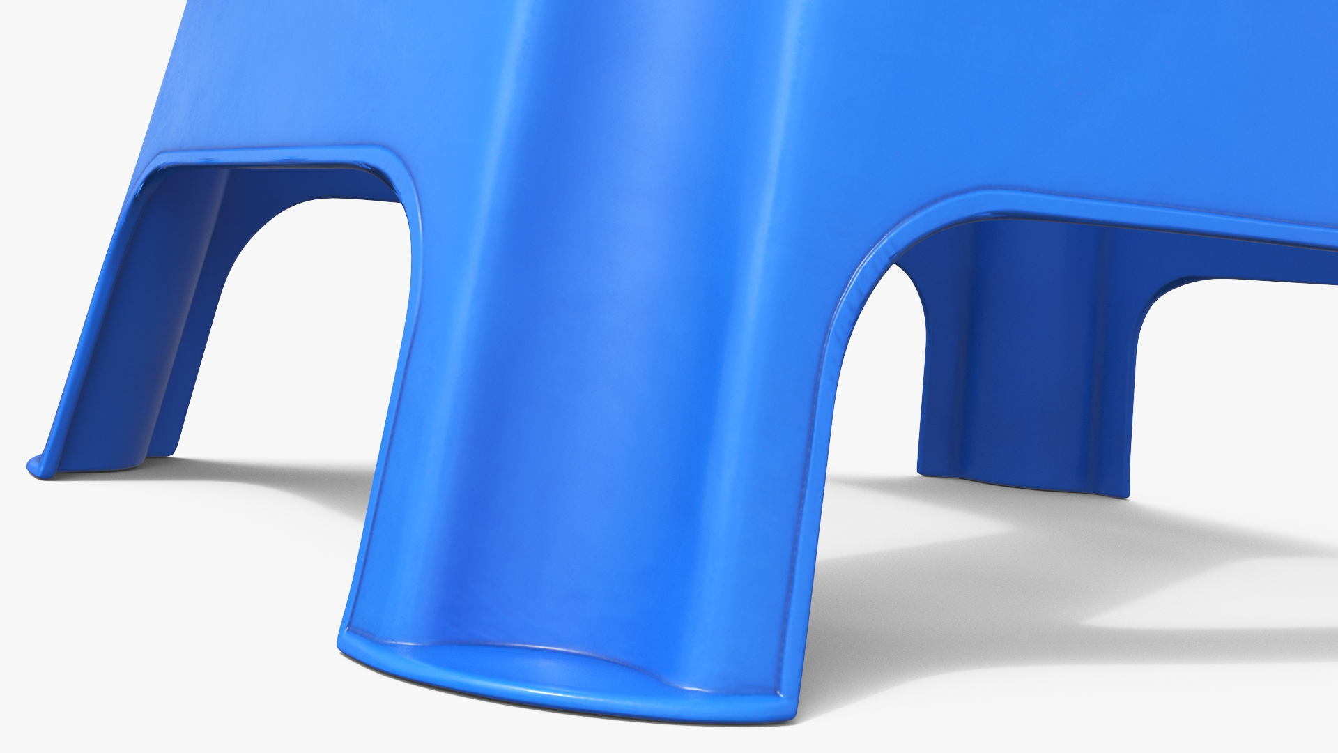 Nilkamal Plastic Stool Blue, view 7