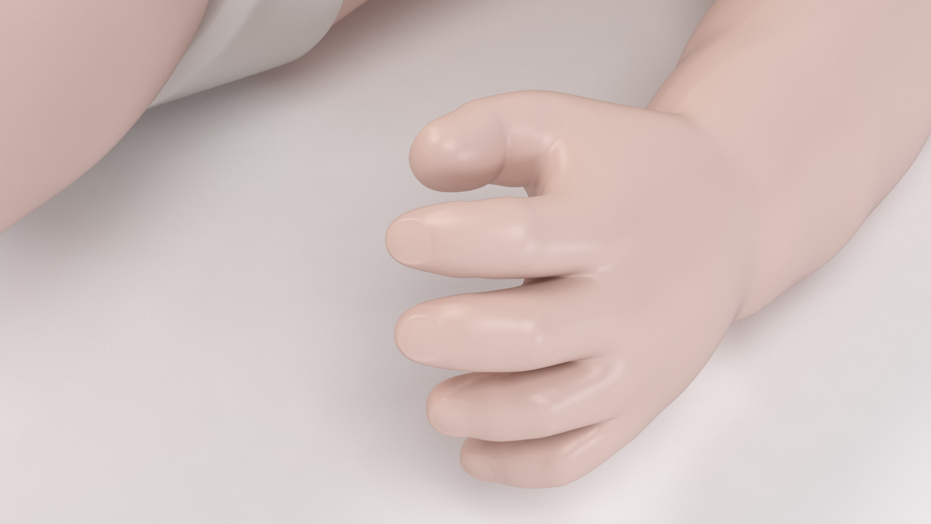 First Aid Children Dummy 3D model