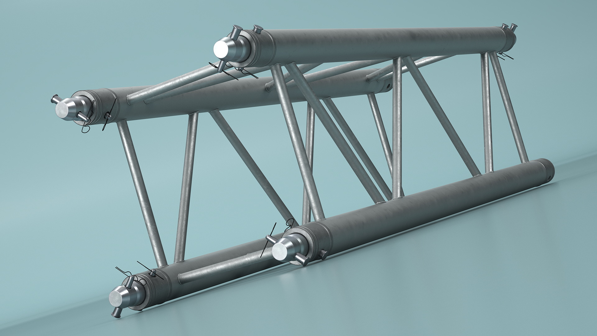 Square Truss Modular Straight 3D model