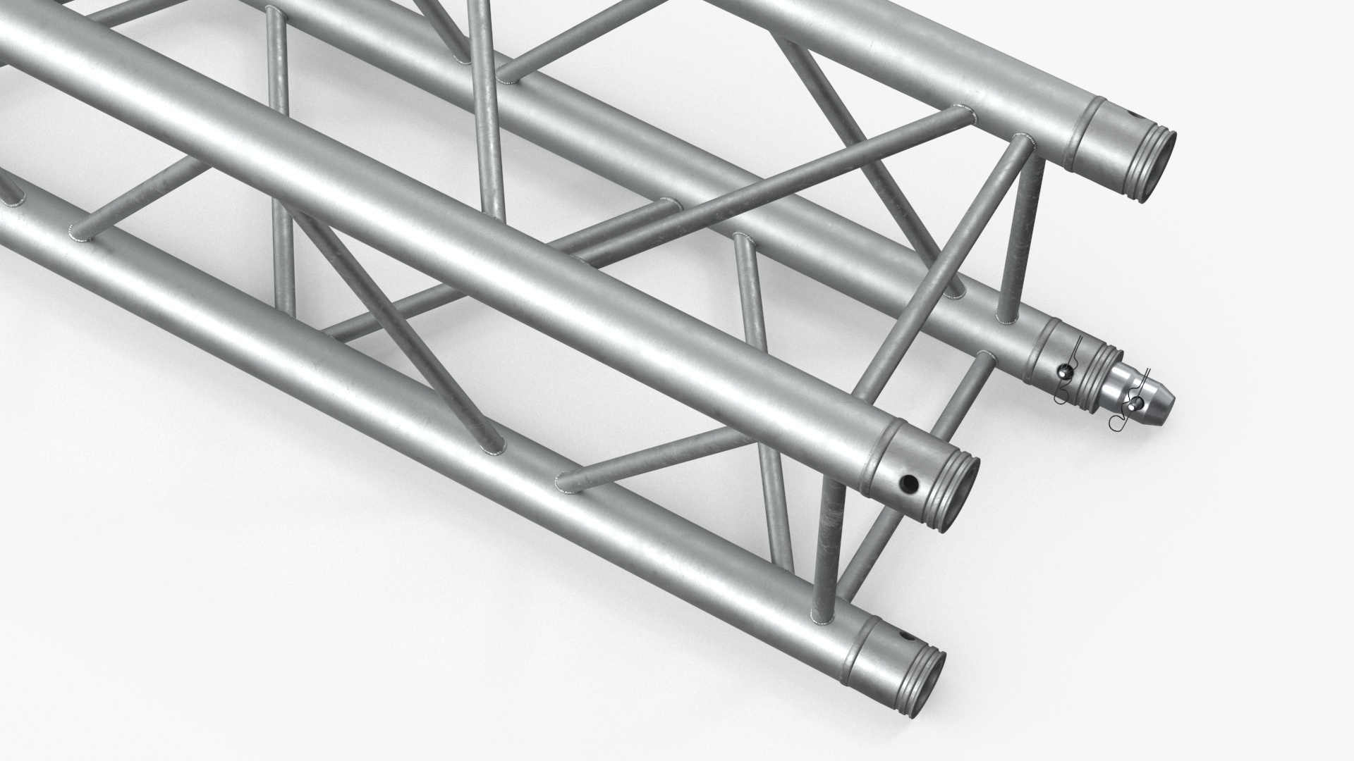 Square Truss Modular Straight 3D model