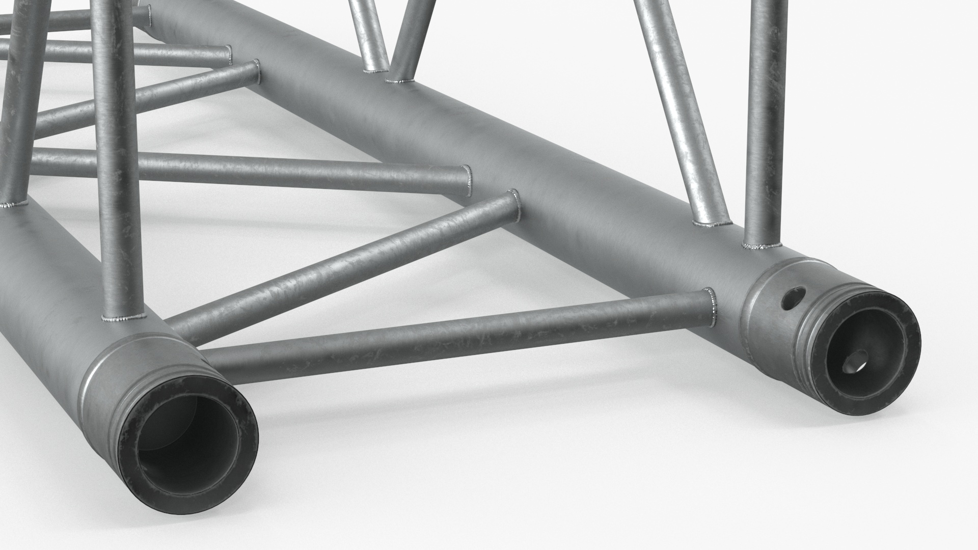 Square Truss Modular Straight 3D model