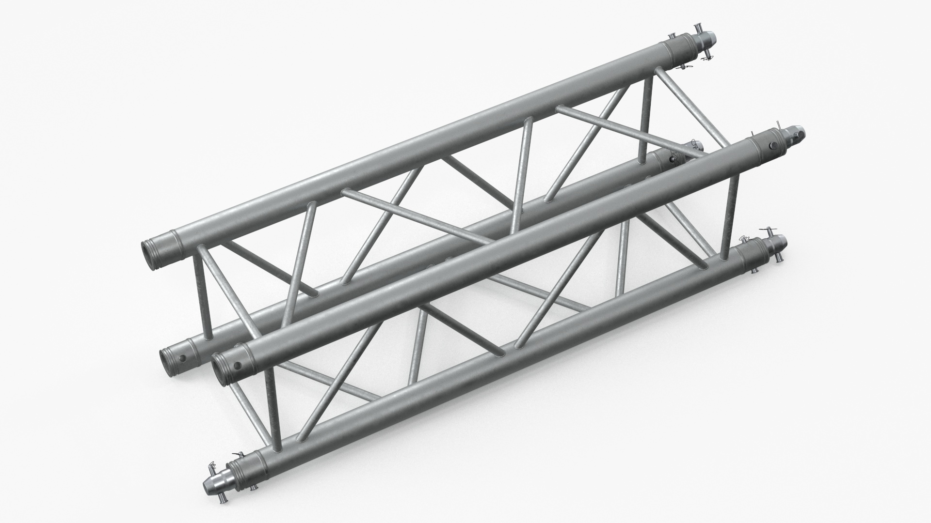 Square Truss Modular Straight 3D model