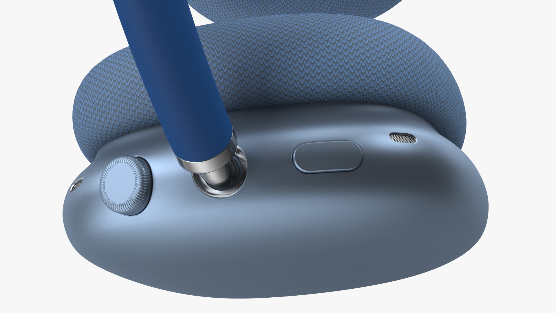 3D AirPods Max Headphones Sky Blue