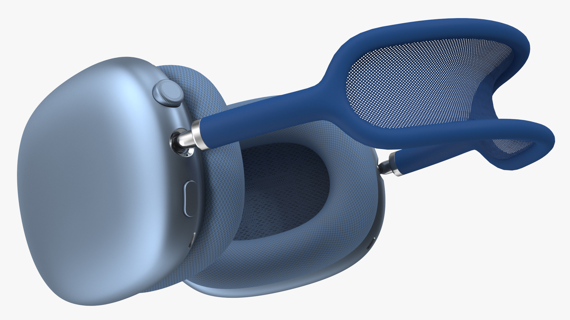 3D AirPods Max Headphones Sky Blue
