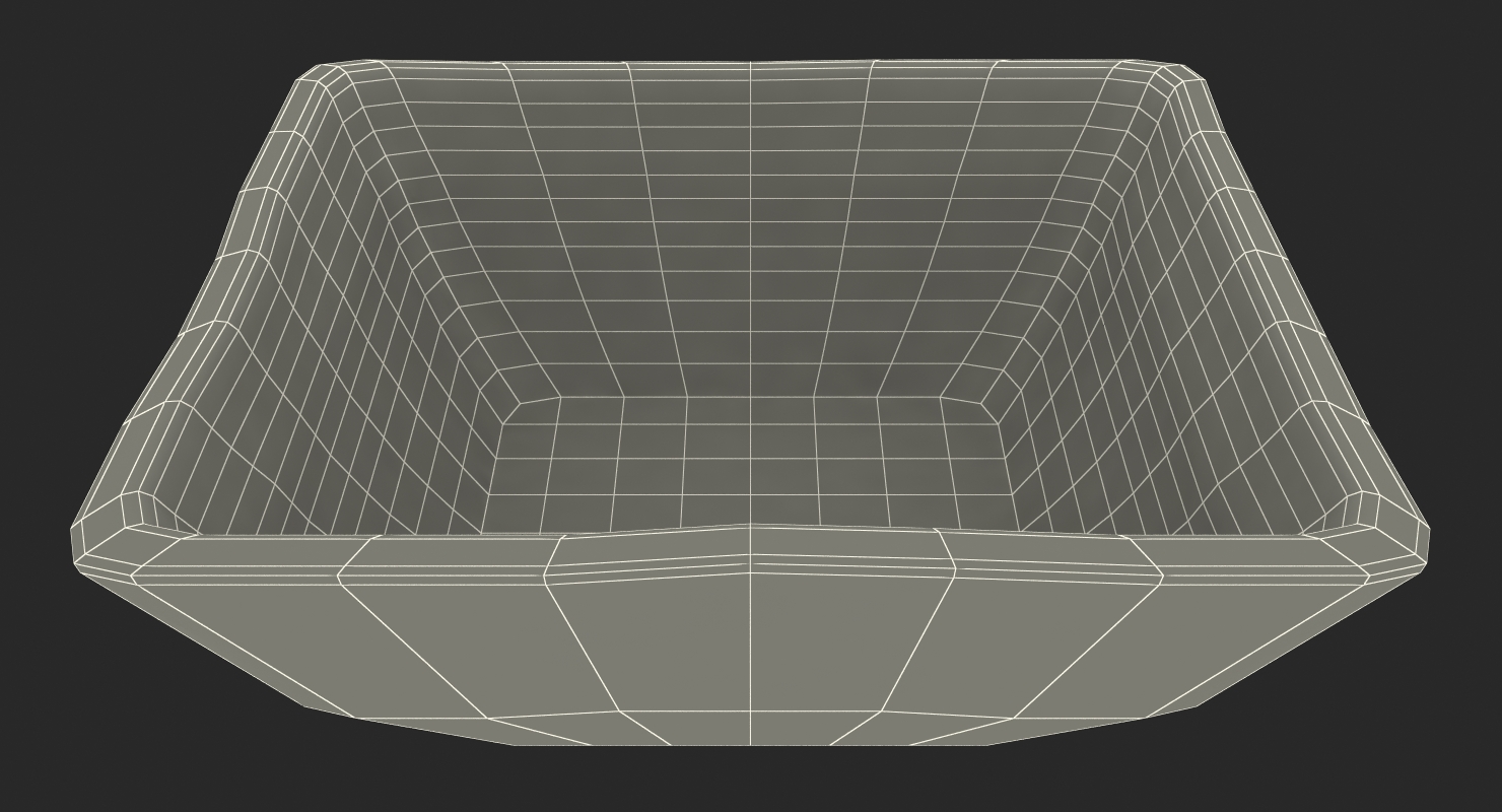 3D model Bowl for Sushi Sauce and Japanese Sticks