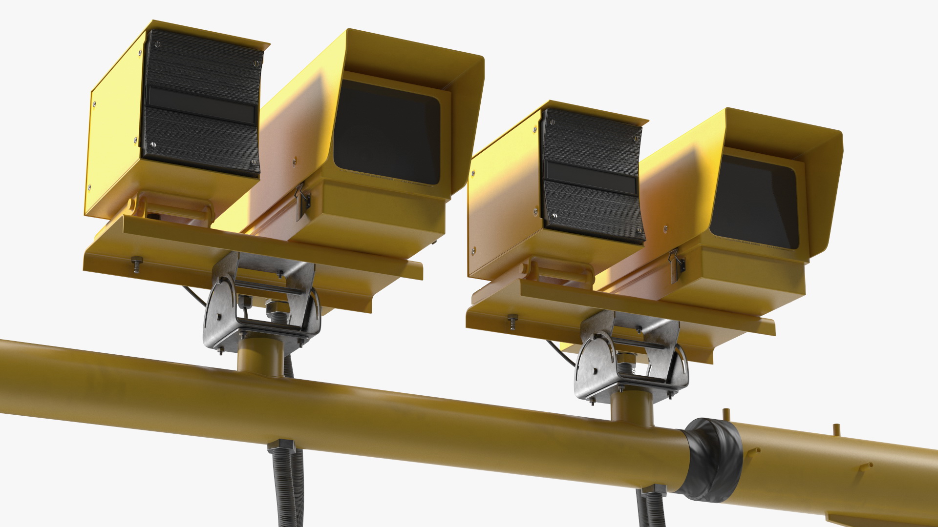 3D SPECS Average Speed Camera System on Pole