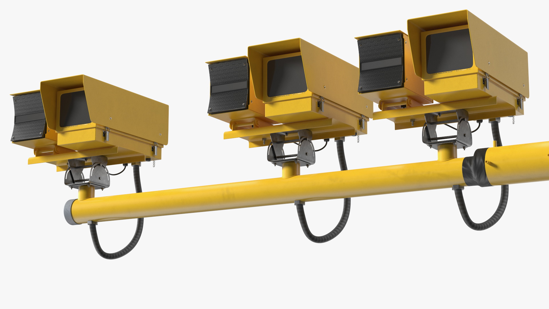 3D SPECS Average Speed Camera System on Pole