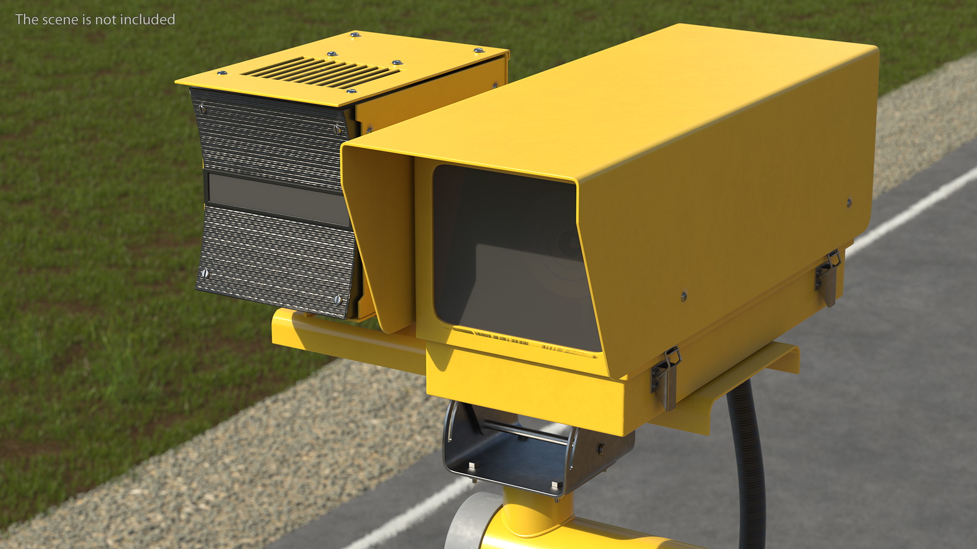 3D SPECS Average Speed Camera System on Pole