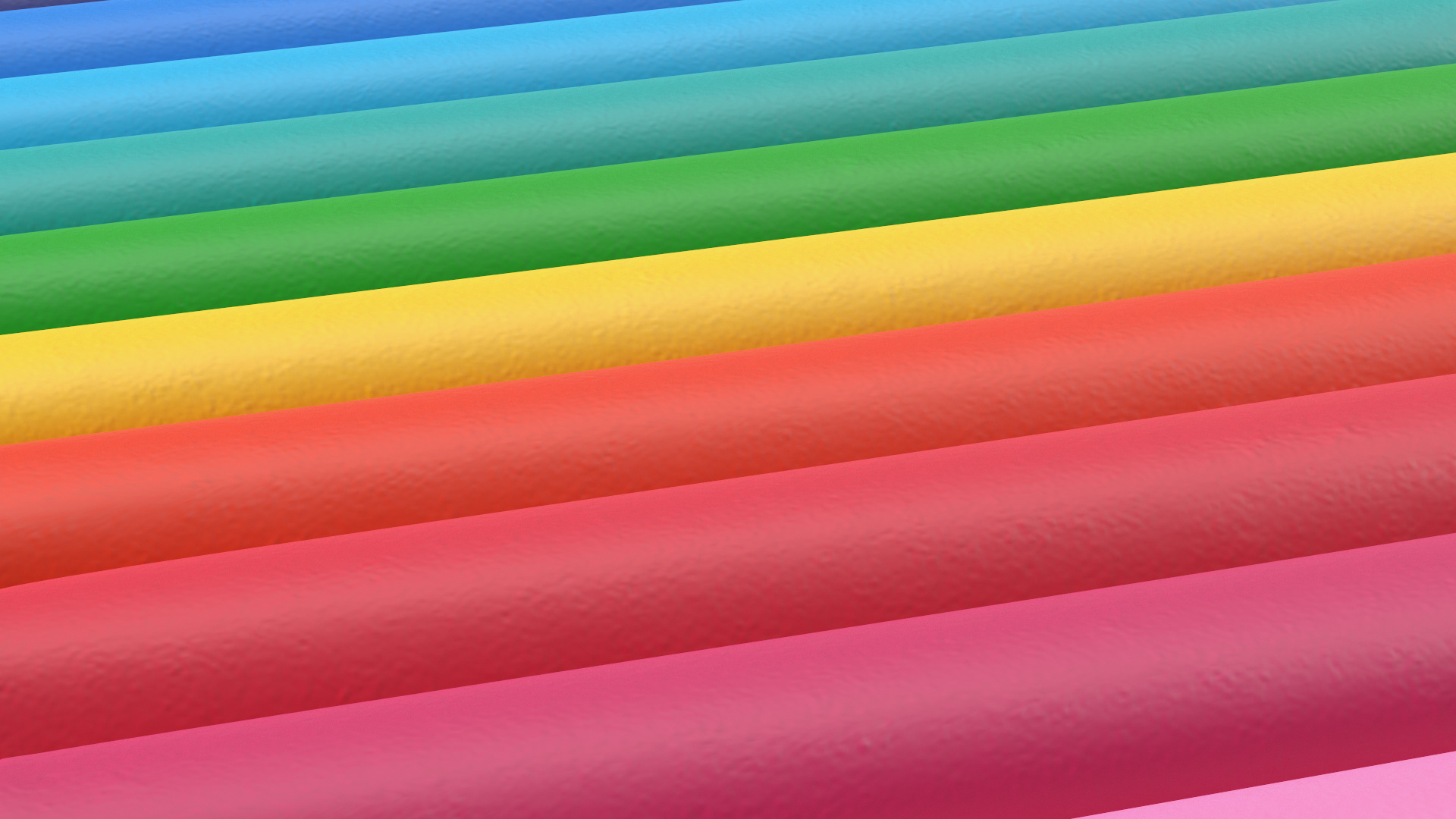 Rainbow Colors Plasticine Modeling Clay Bars 3D model