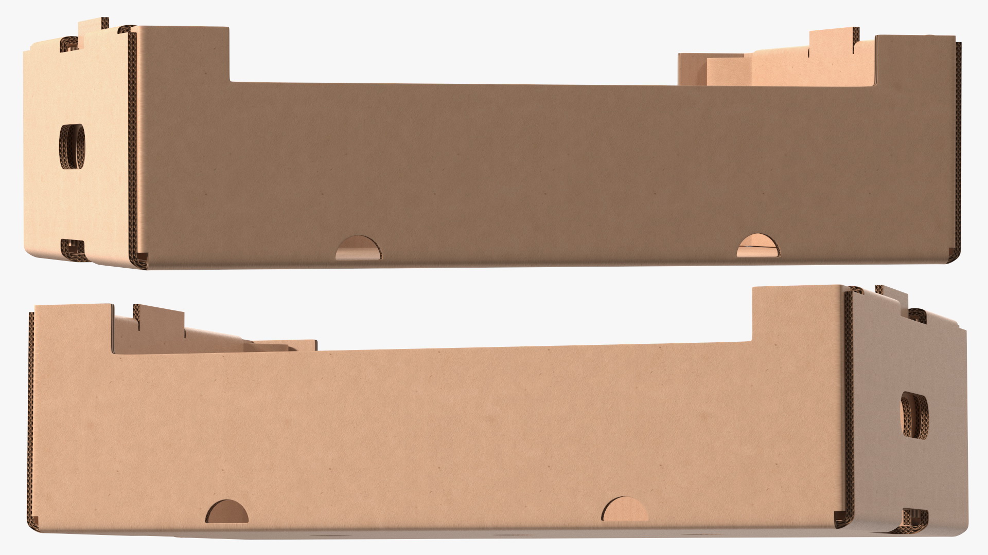 3D model Stackable Corrugated Fruit and Vegetable Tray