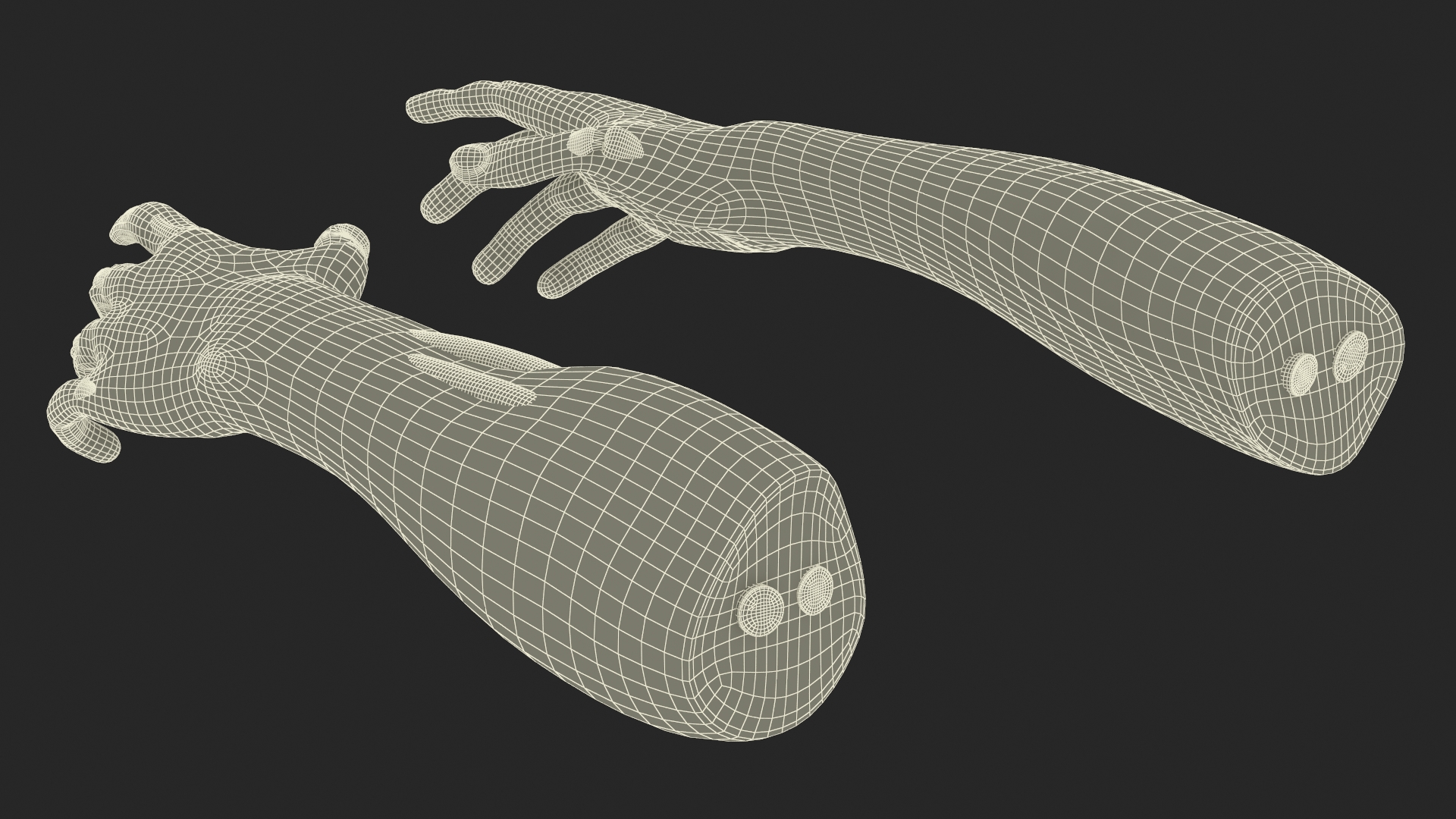 Realistic Zombie Hands 3D