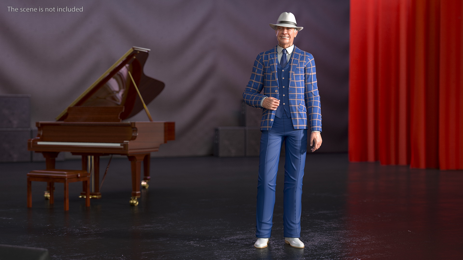 Leisure Suit Jacket 3D model