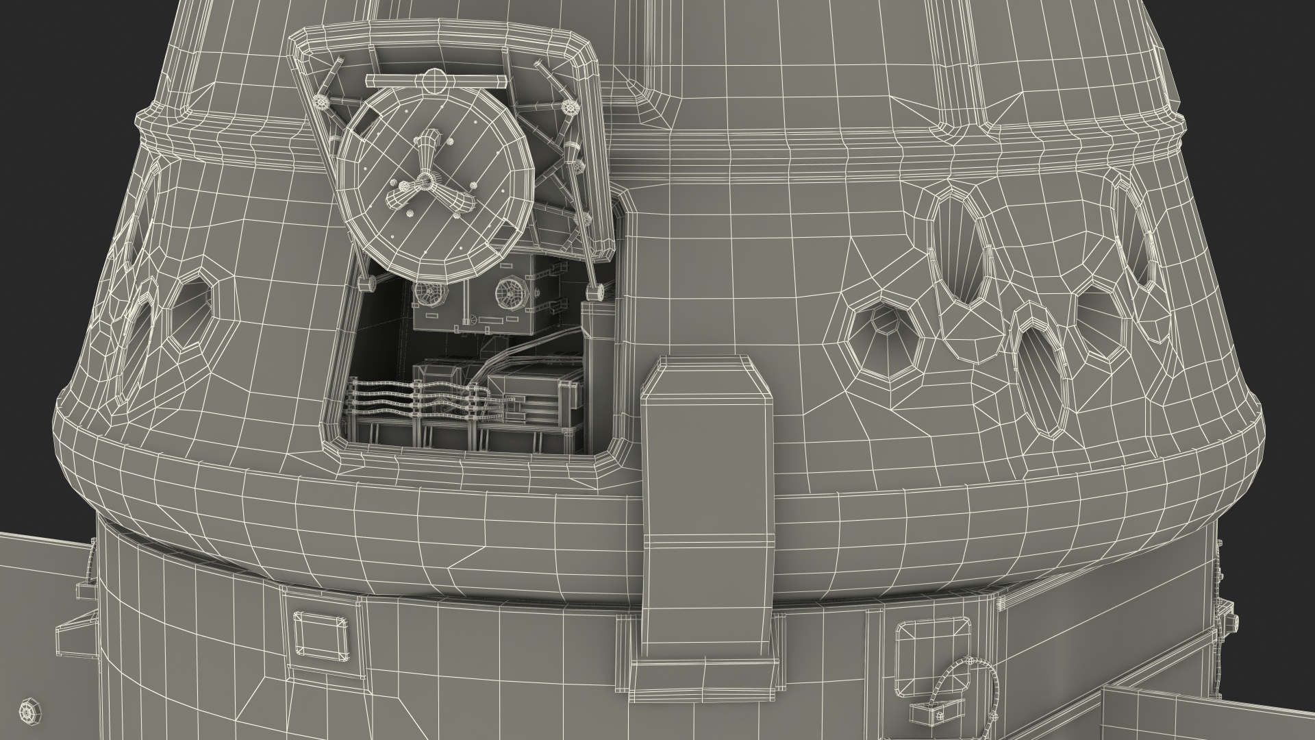 ISS Module Dragon 3D